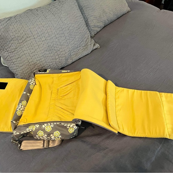 PETUNIA PICKEL BOTTOM DIAPER BAG & BACKPACK YELLOW - Picture 3 of 4